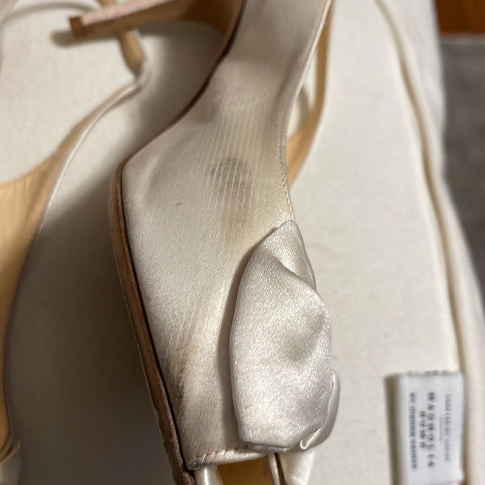 Kate Spade ♠️ Vero Cuoio Creme Heels - Picture 4 of 13